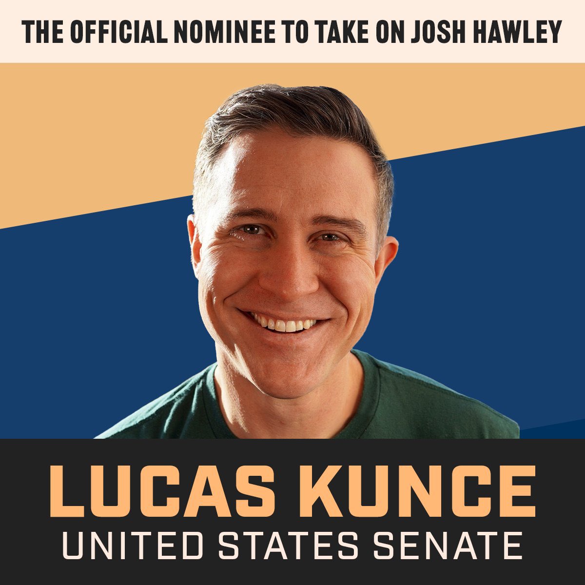 Thank you. You made this possible.

This is our one shot to defeat Josh Hawley. To take this Senate seat back for real Missourians. To restore our freedoms and rebuild Missouri. And we won’t waste it. Join our team and let's get it done: LucasKunce.com/chip-in