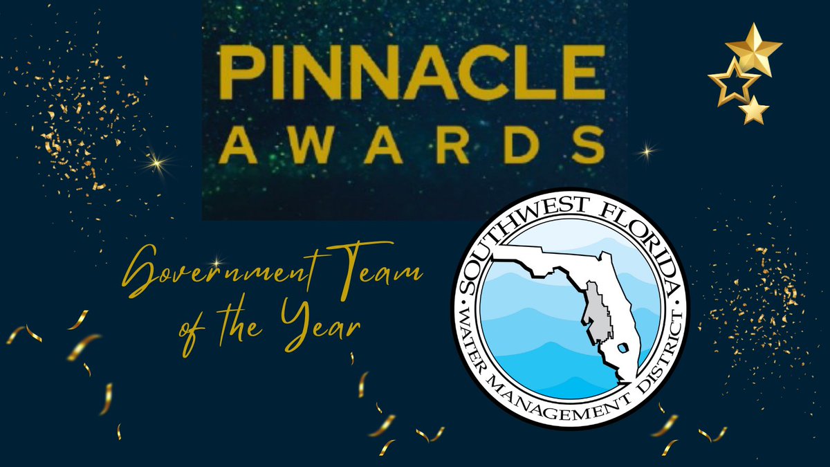 FPRA (@fpra) on Twitter photo Congrats to our inaugural Pinnacle Award Winner <a href="/SWFWMD/">Southwest Fl Water</a> for being named Gov't Team of the Year.
With a long history of using strategic planning & innovative approaches to produce significant impacts for its constituents, this team has a reputation for being leaders in Fl. Congrats to our inaugural Pinnacle Award Winner <a href="/SWFWMD/">Southwest Fl Water</a> for being named Gov't Team of the Year.
With a long history of using strategic planning & innovative approaches to produce significant impacts for its constituents, this team has a reputation for being leaders in Fl.