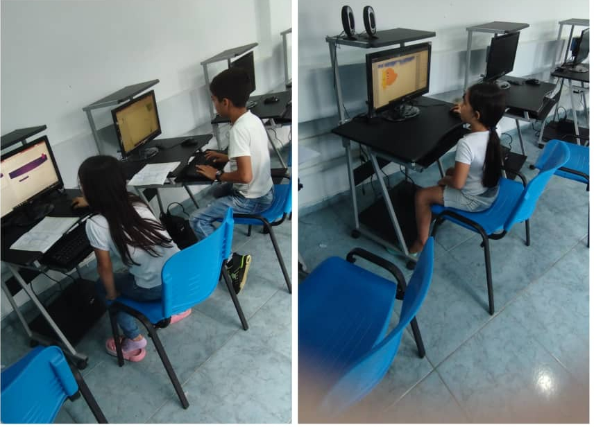 En el Infocentro San Josécito Tac36, la facilitadora Glendis Latorre enseñó a 3 niños de la comunidad a utilizar PowerPoint y Paint. ¡Un taller lleno de diversión y aprendizaje! <a href="/BrigadasCHCH/">Brigadas comunicacionales Hugo Chávez</a> <a href="/InfocentroOce/">Infocentro_Vzla3</a> <a href="/Gabrielasjr/">Gabriela Jiménez</a> <a href="/LaRosaInfoVE/">LaRosaInfoVE</a> <a href="/Yeseg7/">Yescenia E. Granados M.</a>