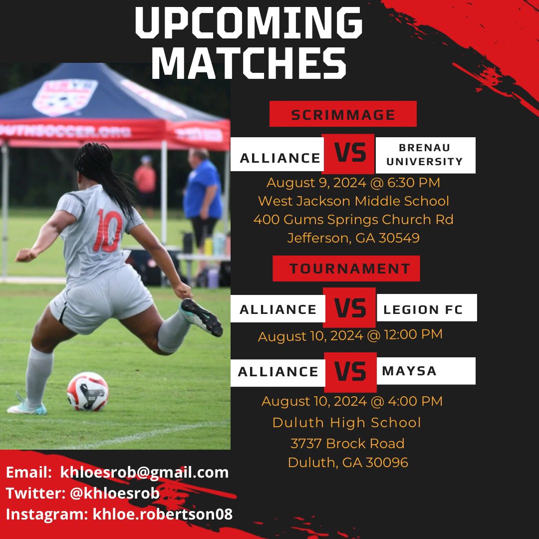 KhloeSRob's tweet image. So excited to play this weekend!! I would love for you to come out and support @NEGARecruits @PrepSoccer @ImCollegeSoccer @NCAASoccer @AllianceSC_08G @ImYouthSoccer