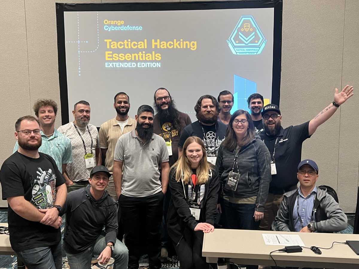 What an awesome 4 days with this really cool bunch of hackers! <a href="/BlackHatEvents/">Black Hat</a> 
<a href="/sensepost_train/">SensePost Training | Orange Cyberdefense</a> <a href="/sensepost/">Orange Cyberdefense's SensePost Team</a> 
#bhusa
