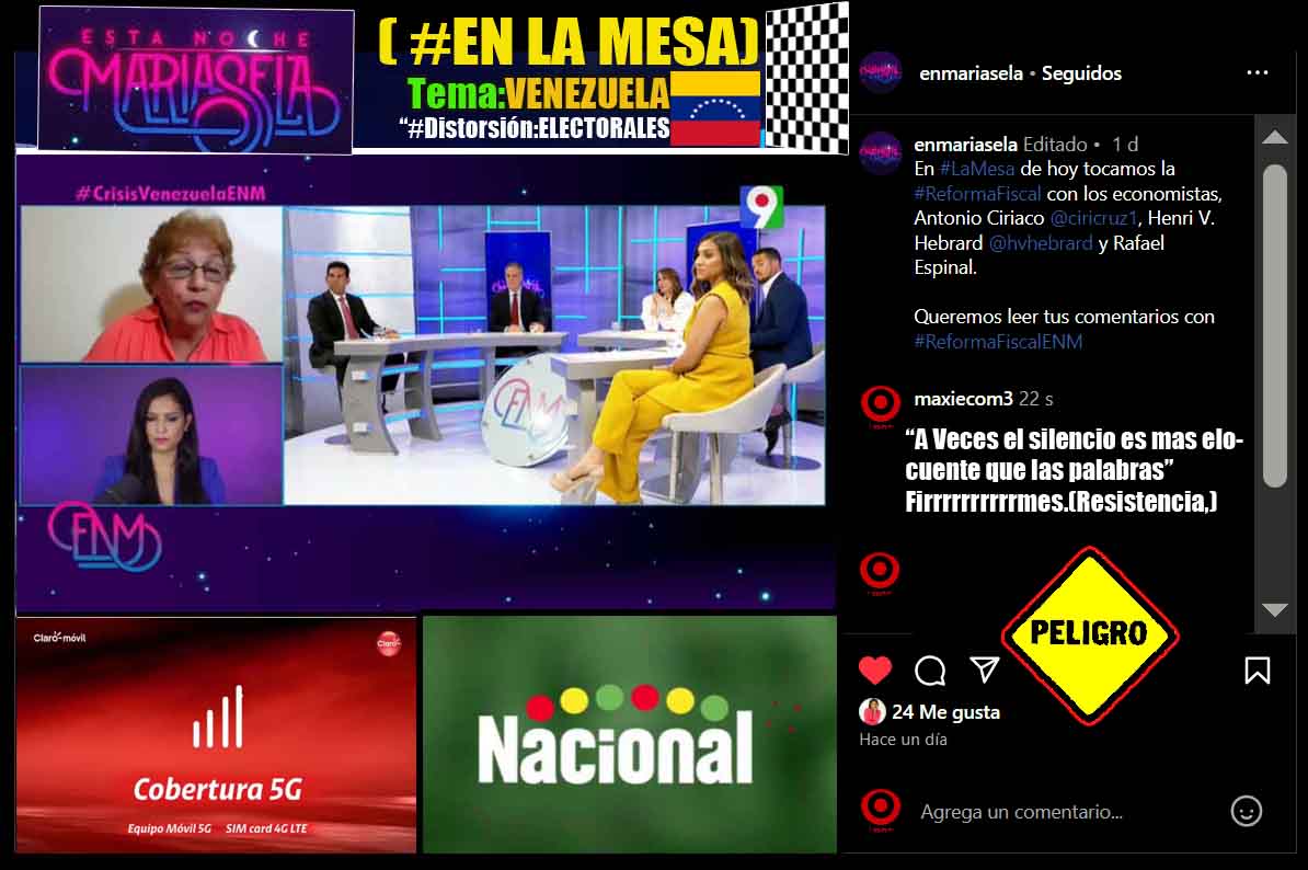 Crisis en Venezuela: posibles escenarios y soluciones, es el tema en #lamesa de #estanochemariasela