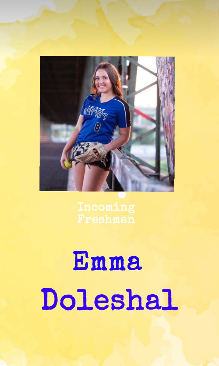 We would like to introduce our 2024 recruiting class: 

Please welcome Emma Doleshal!