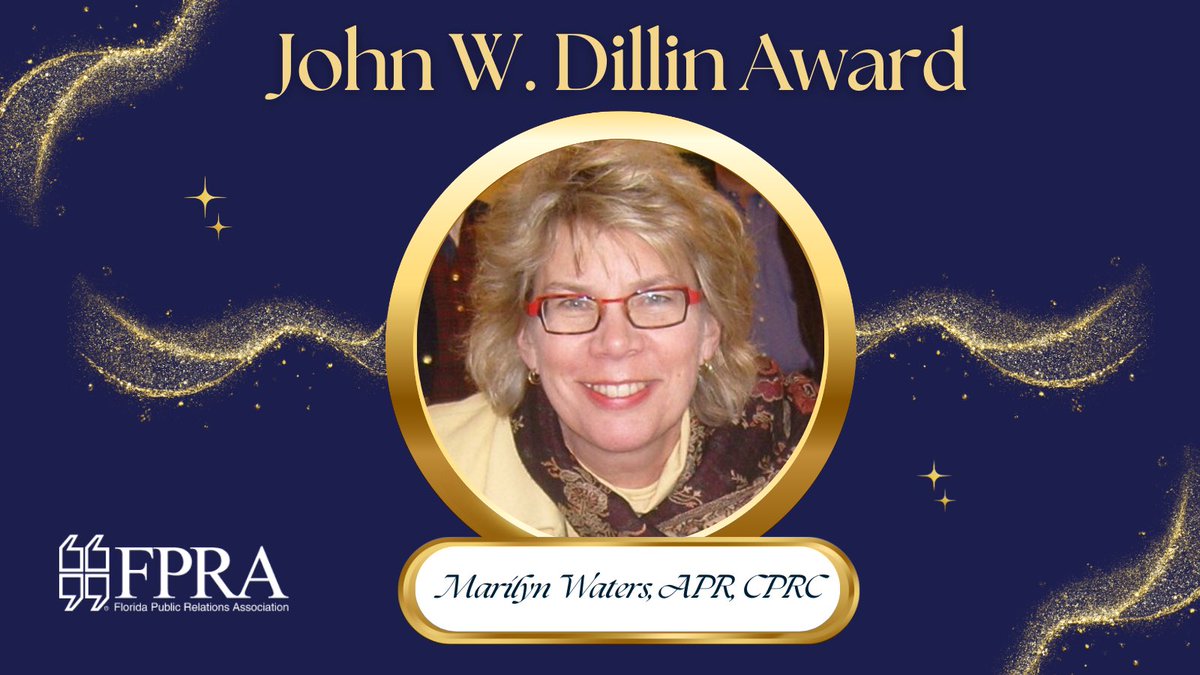FPRA (@fpra) on Twitter photo Congratulations to our FPRA John W. Dillin Award, Marilyn Waters from the <a href="/FPRASpaceCoast/">FPRA Space Coast</a> Chapter.
Established as the highest, most prestigious award of the Association, this award honors the spirit & dedication of FPRA’s first president and founder, Lt. Col. John Dillin. Congratulations to our FPRA John W. Dillin Award, Marilyn Waters from the <a href="/FPRASpaceCoast/">FPRA Space Coast</a> Chapter.
Established as the highest, most prestigious award of the Association, this award honors the spirit & dedication of FPRA’s first president and founder, Lt. Col. John Dillin.