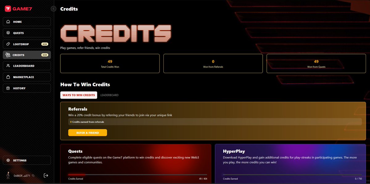 shhhtag's tweet image. Game7 has some fresh new quests for everyone! Earning credits are easy and the lineup of games are fun!! Doesn't feel like a chore at all. Don't sleep on it! LFG!! @YieldGuild @G7_DAO #YGGGAPS6