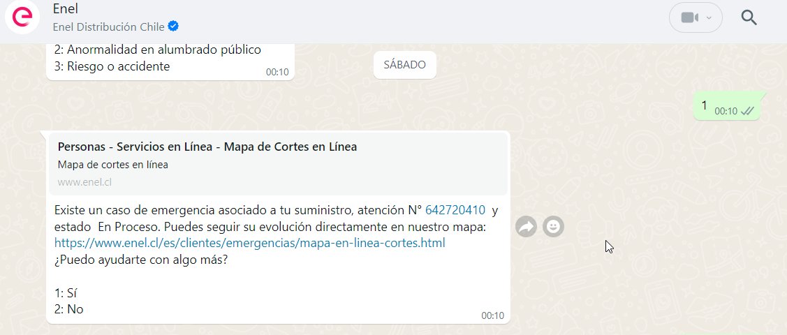 javier_chapa2's tweet photo. @Enel_Informa_CL @SEC_cl @Muni_LasCondes @danielapenaloza ENEL entrega número de caso para nuestro edificio (adjunto imagen día a día), hoy no existe (llamé a servicio al cliente) y asignaron otro número con menor prioridad del anterior y con atención el Jueves, 1 semana sin luz! https://t.co/8vGyfJuDRO