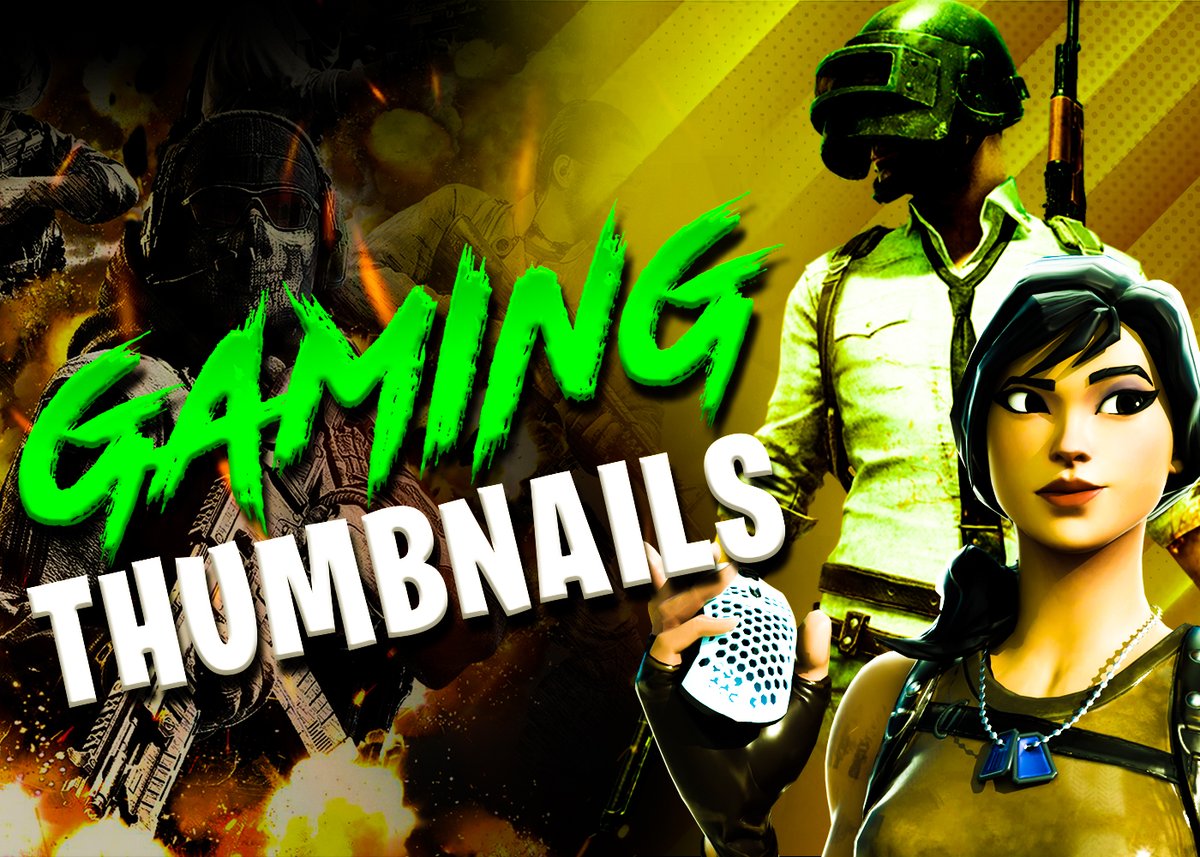 Are you looking for a creative Youtube Gaming Thumbnail? Please check out some of our Youtube Gaming Thumbnail designs. #Youtubethumbnail #thumbnaildesign #graphicdesign #logodesign #youtube #banners #gamingthumbnails