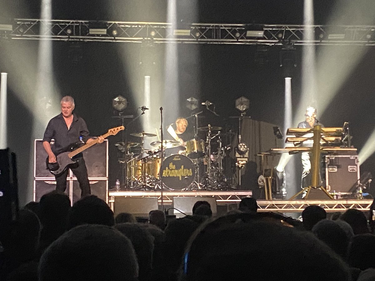 Can’t quite believe I’m watching the stranglers in a tent in north Berwick