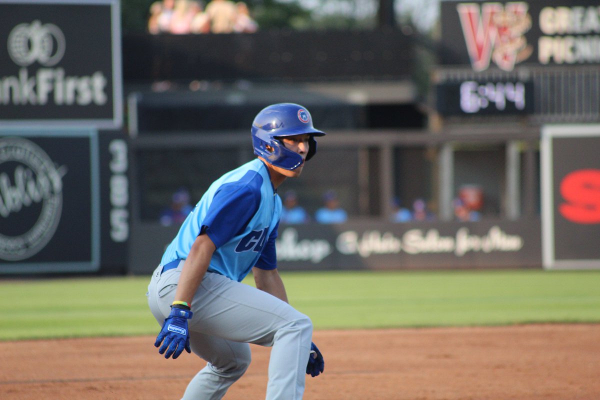 Congrats to #YouHaveToSeeIt #MiLB <a href="/BBateman05/">Brett Bateman</a> on promotion to Double-A! 👏🙌

500pa across 3 levels in 2 seasons: .283/.406/.340, 36/41sb, 82bb/76so, 76r, 18xbh, 41rbi 🔥😤

#⃣2⃣7⃣ #Cubs prospect per <a href="/MLBPipeline/">MLB Pipeline</a> and #⃣2⃣9⃣ per <a href="/BaseballAmerica/">Baseball America</a> 

#BrettBateman

📸<a href="/CubsCentral08/">Todd ⚾️🐻🦌</a>