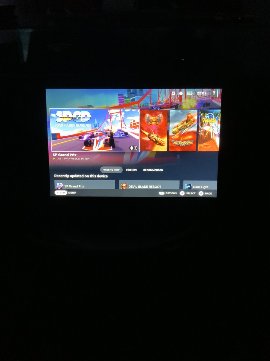 ch4os_theory's tweet photo. #spgp #dayonepurchase on the deck 😍 Top notch arcade racer, fast &amp; smooth &amp; looks amazing. Bright &amp; colourful, sharp controls &amp; a great soundtrack too. I’ve been following this pretty much from day one &amp; it’s great to play the finished article 👌🏻👌🏻 https://t.co/oXhnvX5J2d