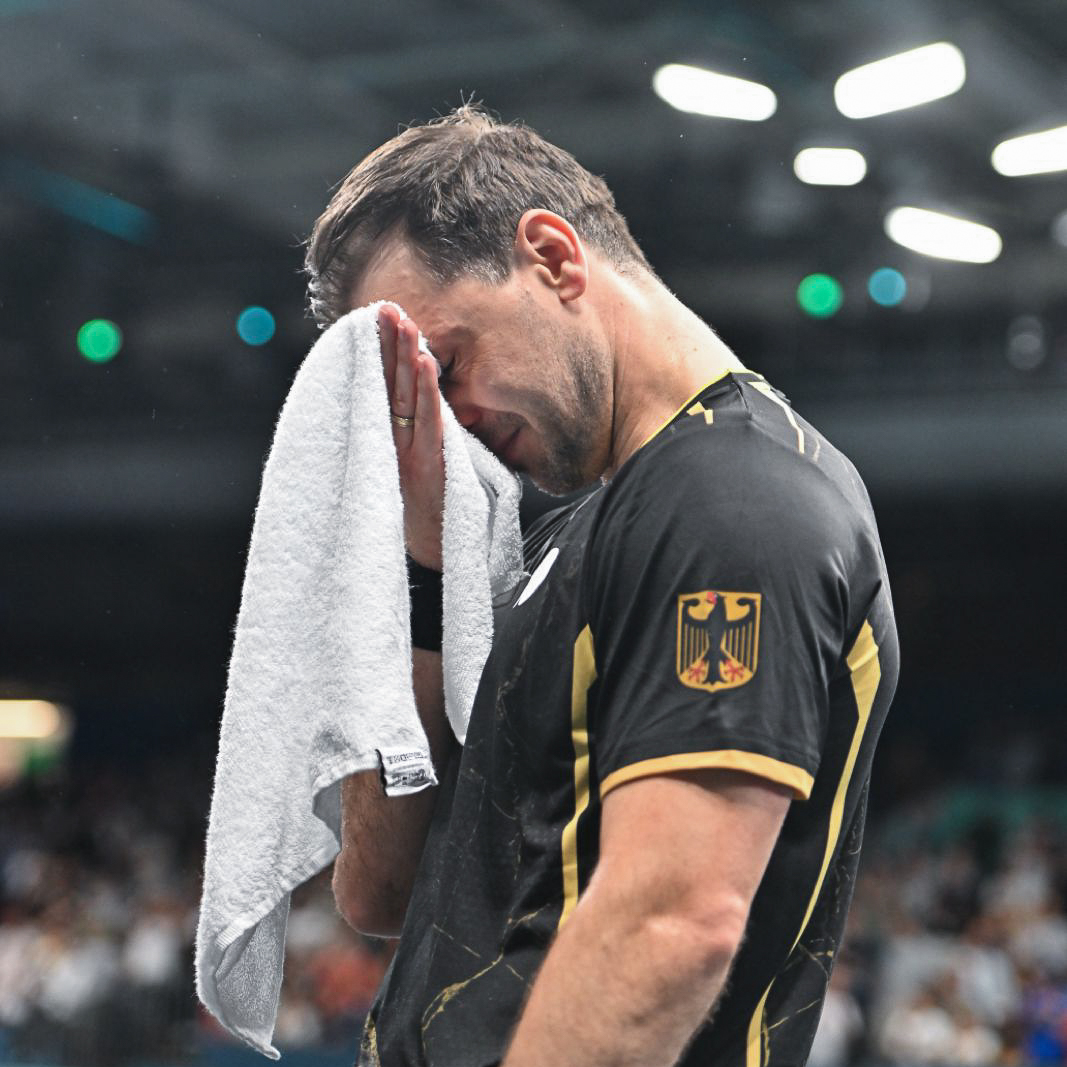 WTTGlobal's tweet photo. It's an emotional day in Paris 🥺

#DankeTimoBoll #PingPong #TableTennis https://t.co/V3Jf92MBB3