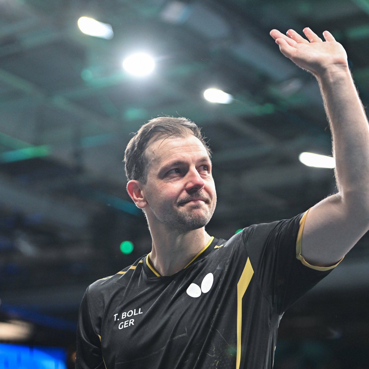 WTTGlobal's tweet photo. It's an emotional day in Paris 🥺

#DankeTimoBoll #PingPong #TableTennis https://t.co/V3Jf92MBB3