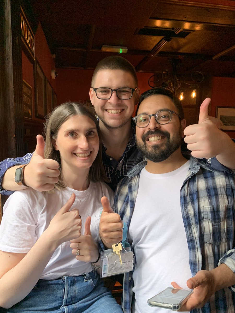 Had an amazing time at <a href="/SMBESat2024_TCD/">SMBE Ancient DNA Beyond Allele Frequencies</a>! I was thrilled to present my work on how we phased archaic genomes to uncover the evolutionary history of MUC19. Although, the highlight of my trip was spending quality time with the Dublin branch of the Huerta-Sánchez lab ☘️