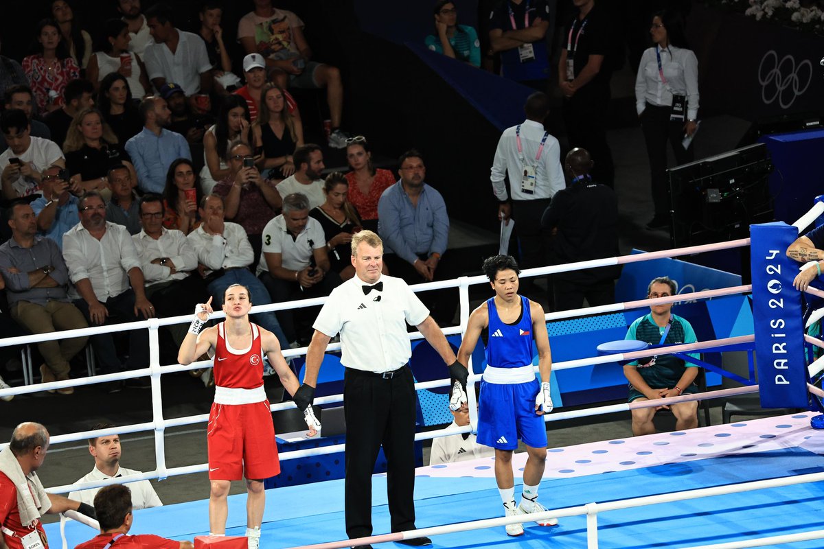 İnancın zaferi 🥊🇹🇷

Tebrikler  #BuseNazÇakıroğlu 👏

#Paris2024