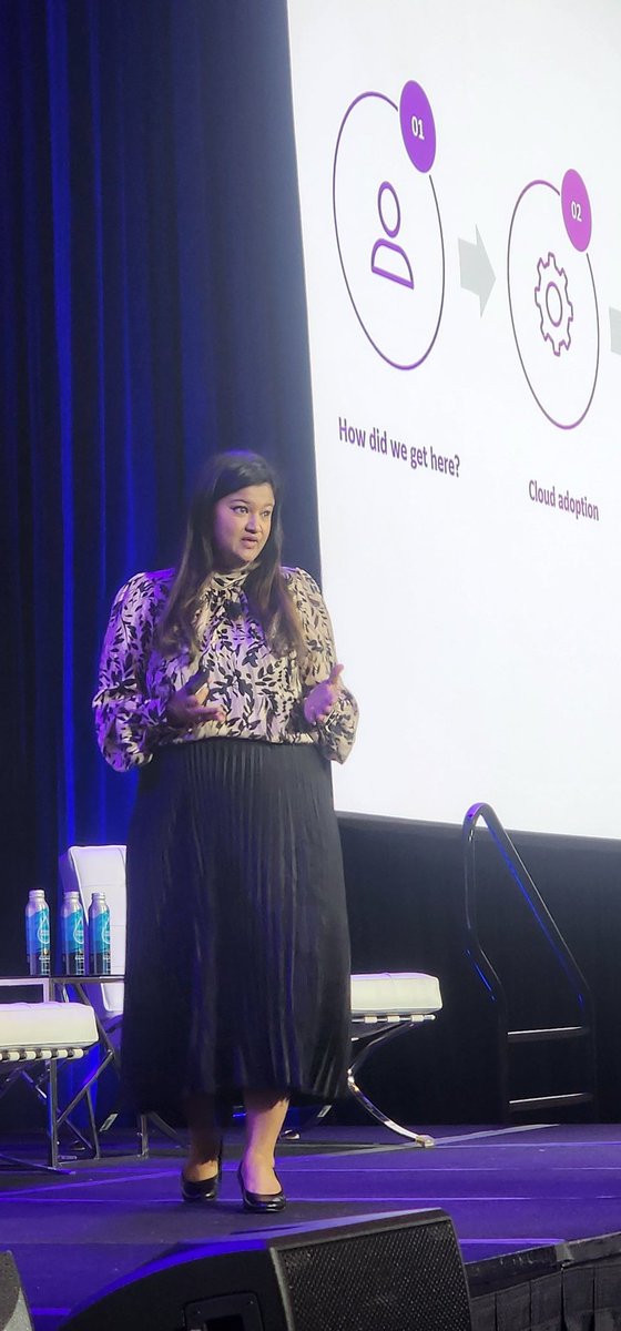 Getting to hear from <a href="/ketakiborade/">Ketaki Borade</a> about cloud security. <a href="/BlackHatEvents/">Black Hat</a> with <a href="/OmdiaCyber/">OmdiaCyber</a>