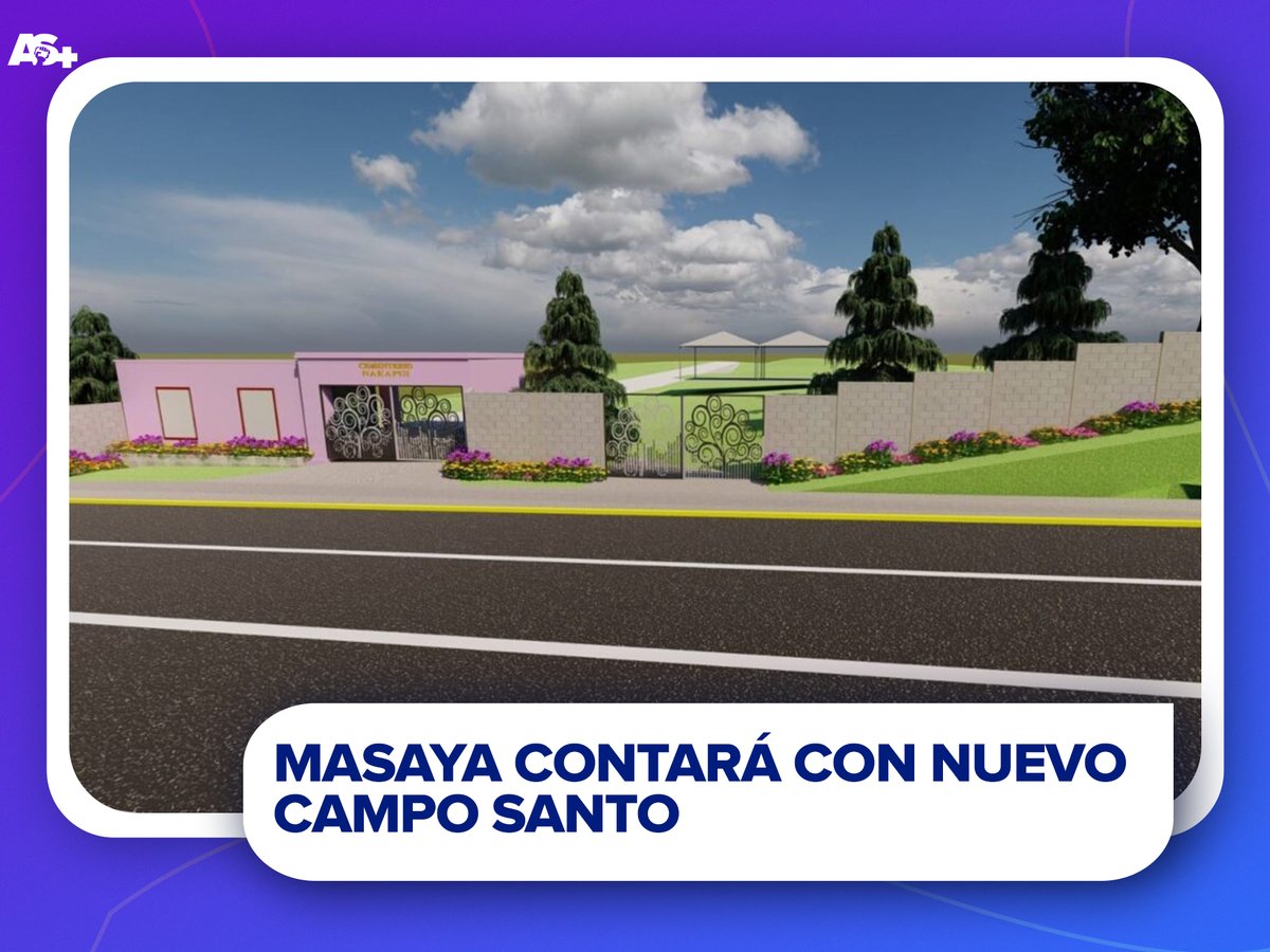 AdelanteSiempr_'s tweet photo. La alcaldía de #Masaya comenzó a construir un nuevo cementerio al norte de la Rotonda #Monimbó para mejorar los espacios de descanso eterno. Este contará con instalaciones modernas y una ubicación estratégica para facilitar el acceso y la movilidad.🪦

#4519LaPatriaLaRevolución https://t.co/A4IaDhYs2M