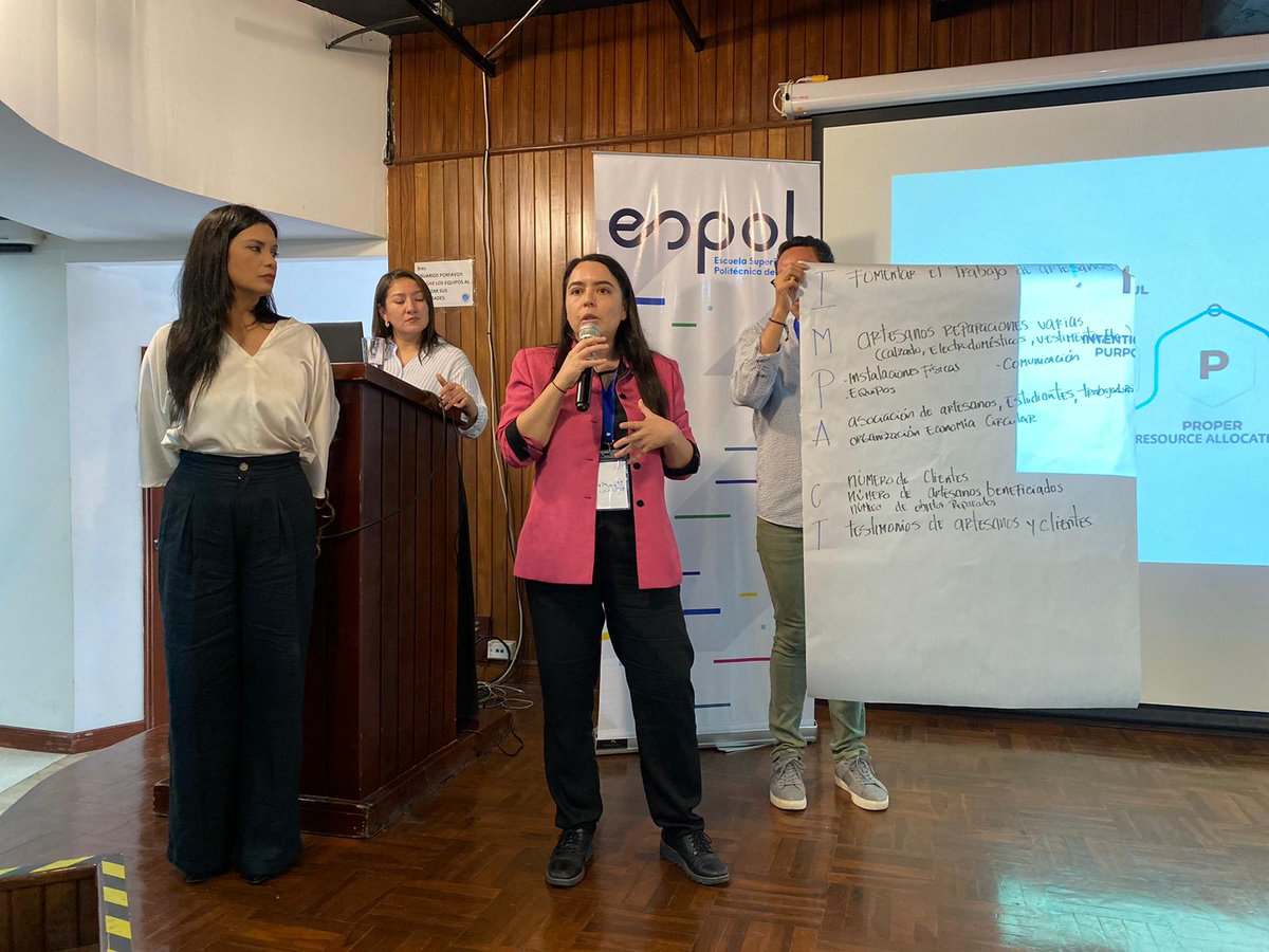 En nuestro camino al desarrollo, ESPOL formó parte del taller Estrategias Corporativas para la Sostenibilidad e Impacto Social, en donde se impulsan prácticas responsables para mejorar la eficiencia y fomentar el bienestar comunitario en beneficio a la sociedad. #SomosEspol