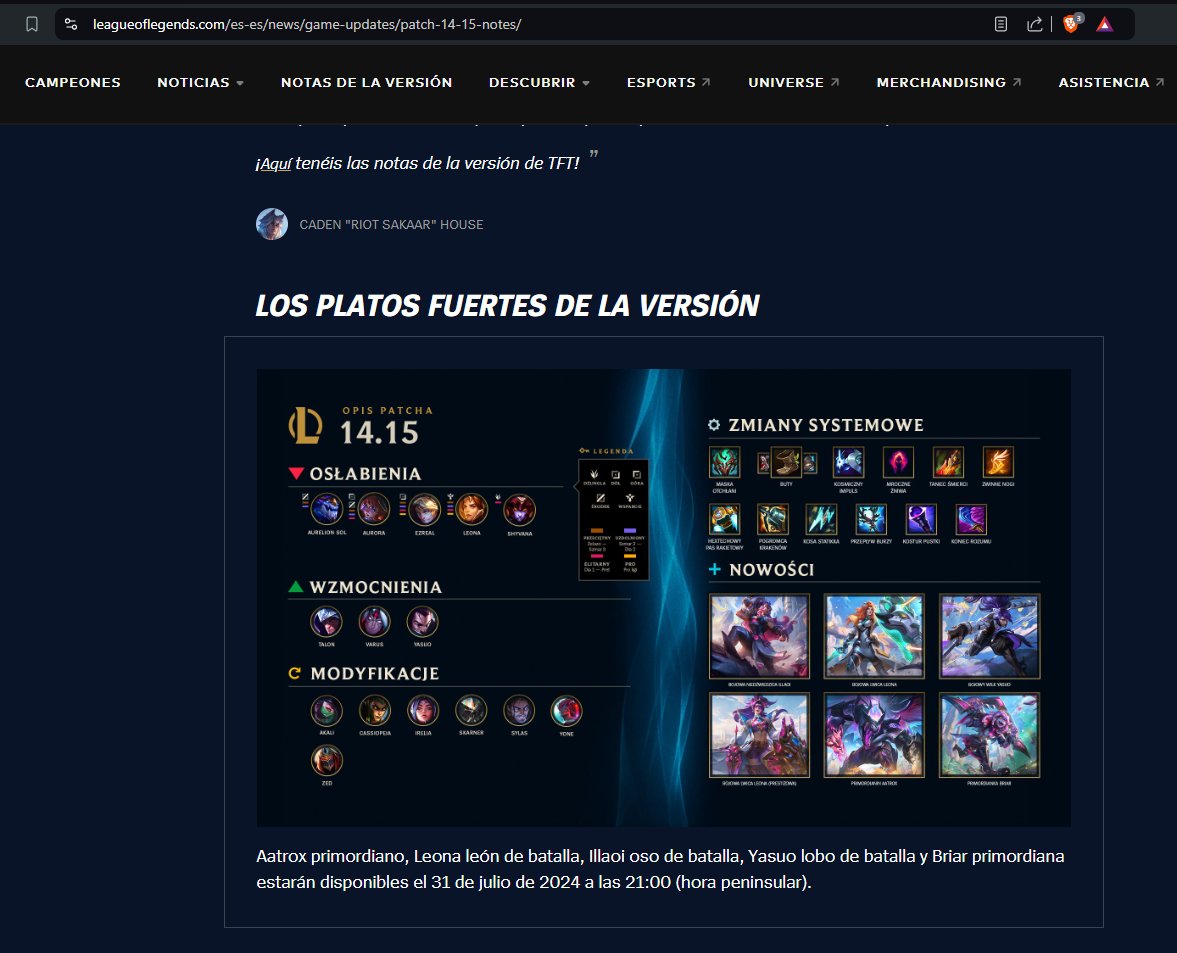 TewPanda_'s tweet photo. @lol_es POV: vas a ver los cambios del parche 14.15 luego de una semana y te topas con un idioma que no comprendes😂 https://t.co/V5v0Rhg1oD