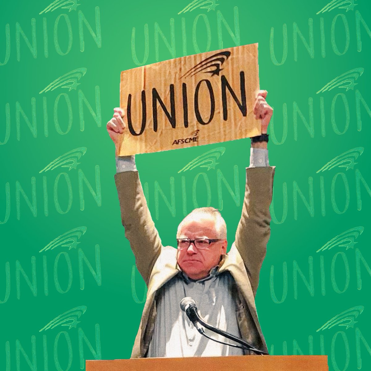 AFSCME (@afscme) on Twitter photo Public Service Worker✅
Former Union Member ✅
Ready to win for workers in November ✅
#HarrisWalz2024 Public Service Worker✅
Former Union Member ✅
Ready to win for workers in November ✅
#HarrisWalz2024