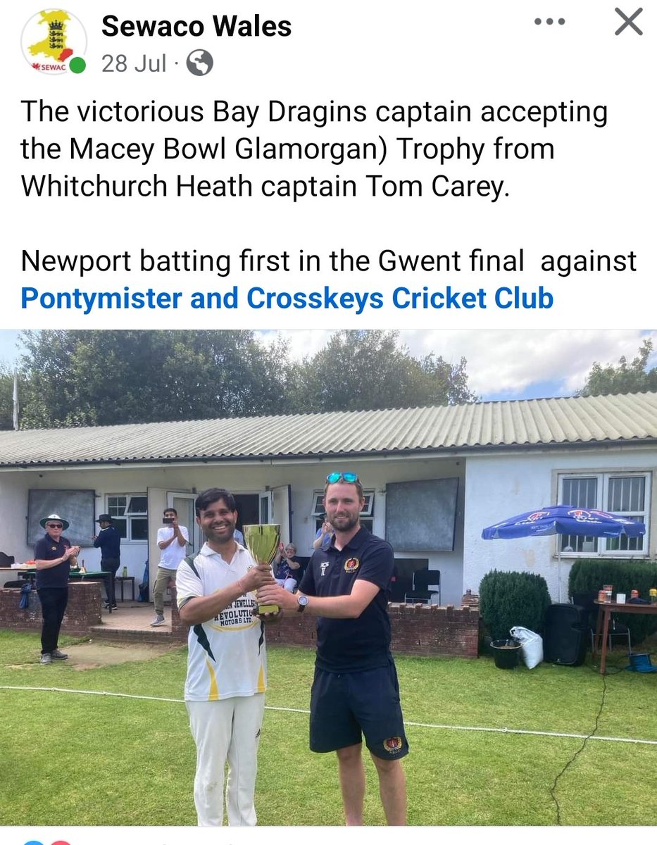 <a href="/baydragonscc/">Bay Dragons C.C</a> <a href="/sewalesaco1/">SEWACO</a> 
What a season for Pyar Singh et al..
🎉🎉🎉🎉🎉🎉🎉🎉🎉