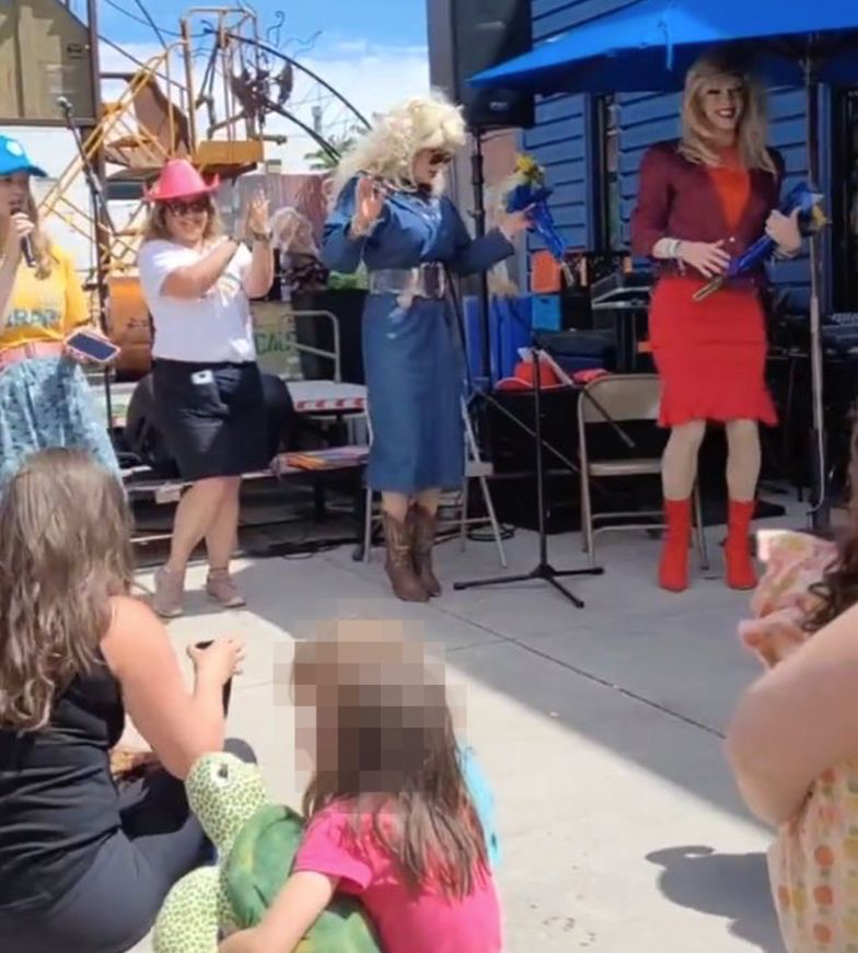 libsoftiktok's tweet image. Meet Kristen Draper, school board president for @PoudreSchools and library manager for Poudre River Public Library. She organizes drag events for children.

One of the drag queens who Kristen invited is Krisa Gonna, who posts graphic s*xuaI content and appears to be a member of…
