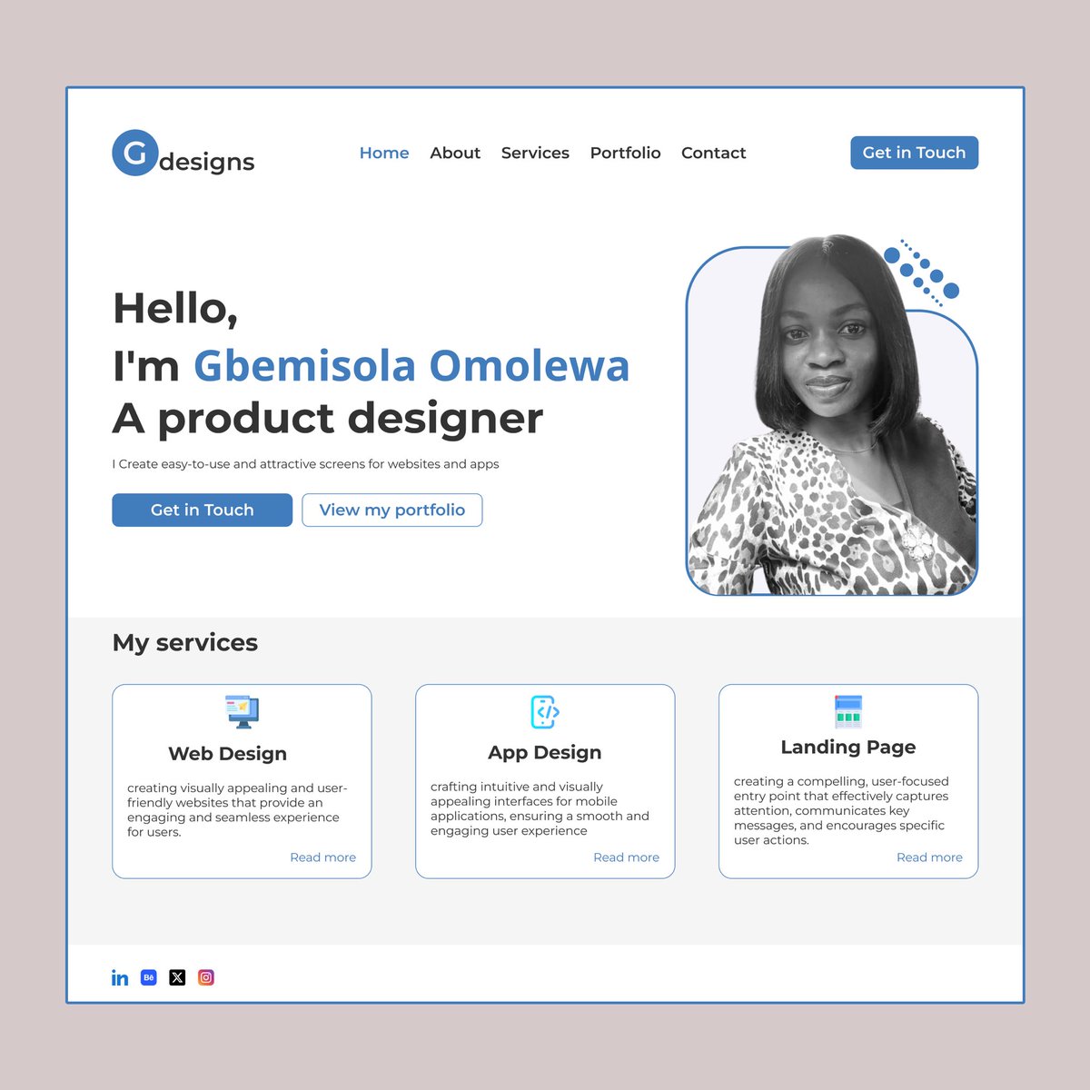 mygbemi's tweet photo. Day 1
#40DaysChallenge with @Nellygoke_UX
#40DaysUIDesign
#UIDesignChallenge https://t.co/Y0TyxlfloJ