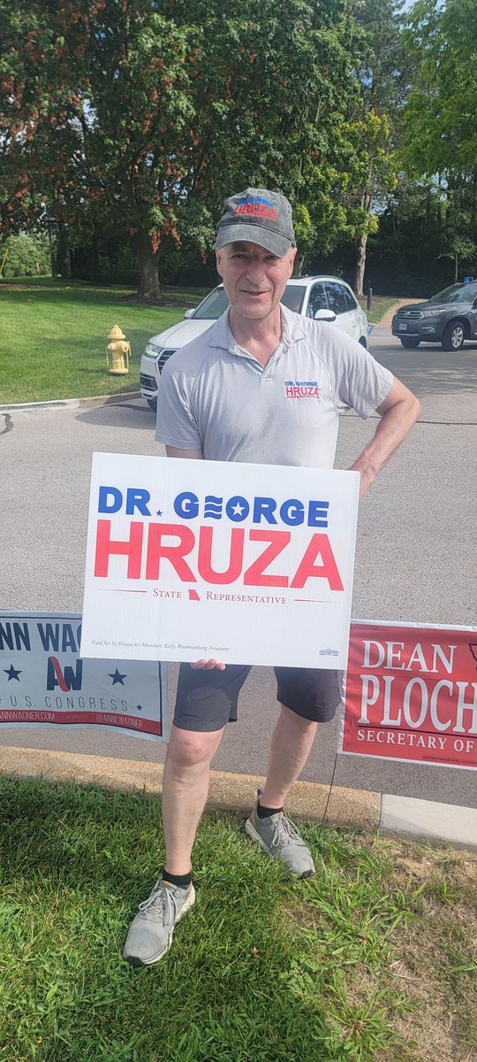 Primary election day! Balmy 95 degrees. Still time until 7 pm tonight to come out and let your opinion be heard by voting for your preferred candidate. Lots of positive feedback at the polls!