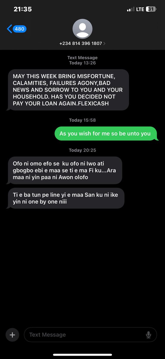 godwinpeter04's tweet photo. @palmpay_ng I took a loan and it’s overdue for just 5days and then this is the message I get from you guys for my late payment.  This is a very bad approach. I regret having an account with @palmpay_ng  Definitely this would be the last I promise. 

#EndBackGovernanceProtest https://t.co/WqoDnlmLPo
