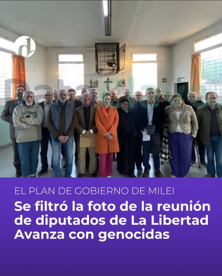 albertomanobla's tweet photo. Acá tenés a tus diputados visitando a los genocidas condenados y presos.
Pero vos seguís hablando de Venezuela. https://t.co/IIEyW0E7KX