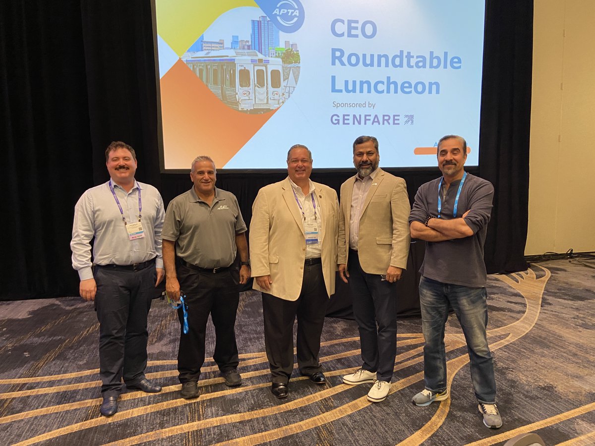 rideact's tweet photo. We’re excited to be at APTAtech 2024 in Philadelphia, showcasing zero-emission solutions, safe bus stop access with Hayden AI, advanced fare collection, and cloud-based systems. We also gained insights from leading transit IT partners. #APTAtech24 @APTA_info https://t.co/EXTabXDMNg