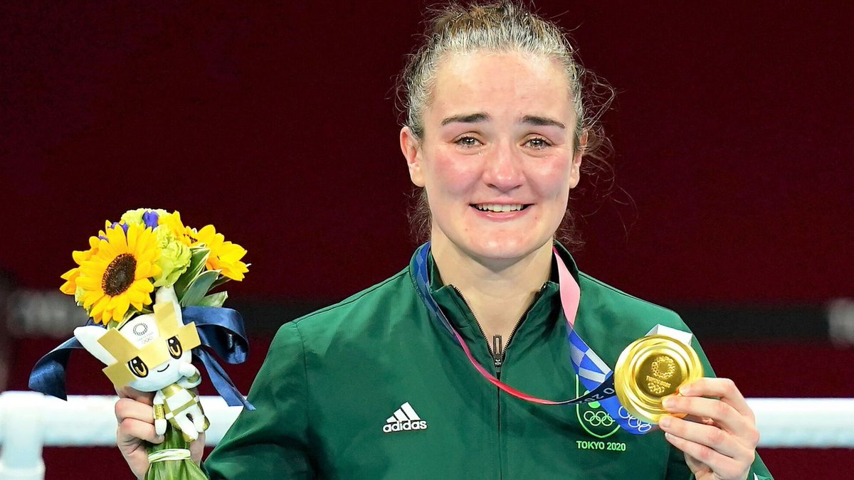 BREAKING: Irish boxer Kellie Harrington - who previously beat Imane Khelif and also shared a video saying “European girls are being sacrificed on the altar of mass migration” - has won GOLD at the Paris Olympics.

Well deserved! 👏👏👏