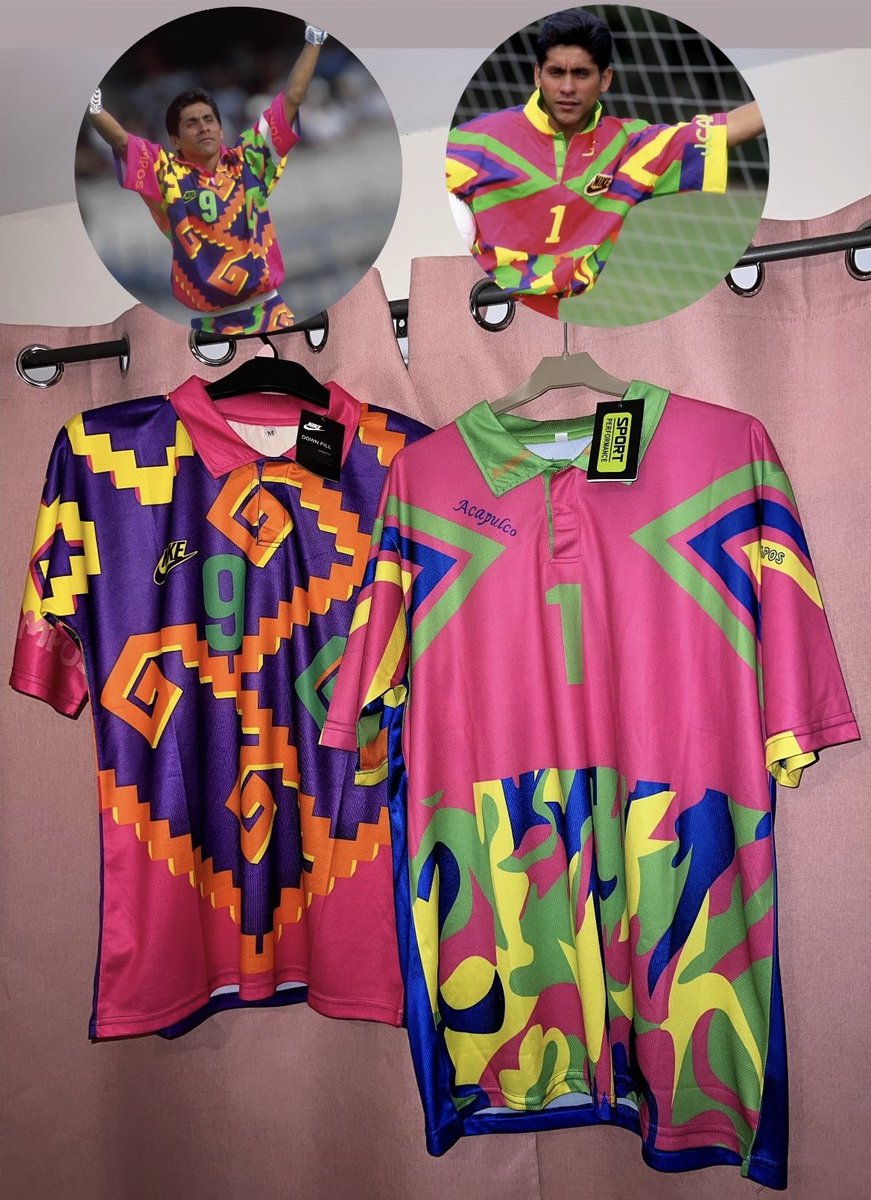 Jordan (@jordycrouch) on Twitter photo Who’s a fan of retro keeper kits? Which one for Sunday’s game? 🤔 #sundayleague #jorgecampos <a href="/KemsingUtdFC/">Kemsing United FC</a> Who’s a fan of retro keeper kits? Which one for Sunday’s game? 🤔 #sundayleague #jorgecampos <a href="/KemsingUtdFC/">Kemsing United FC</a>