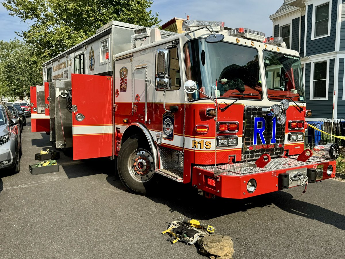 Great job by DCFD Rescue 1, Engine 6 and Truck 4 on 2 trapped 215 Elm St NW 2 extricated in stable condition