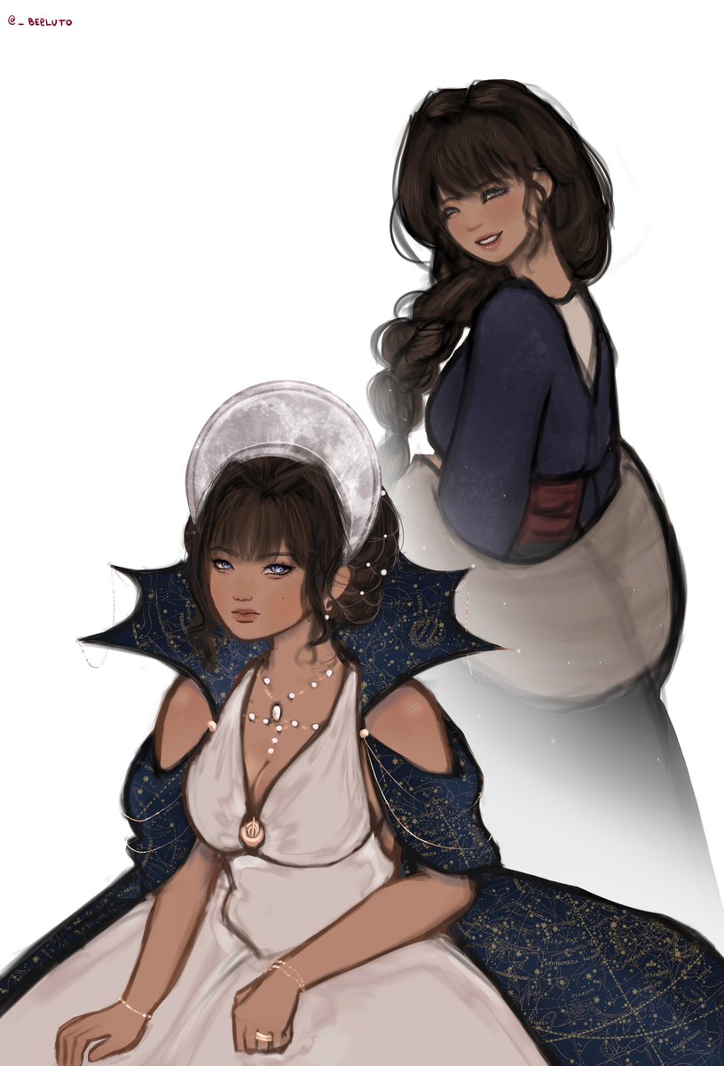 Mereille vs Mari

[oc sketch] #artmoots