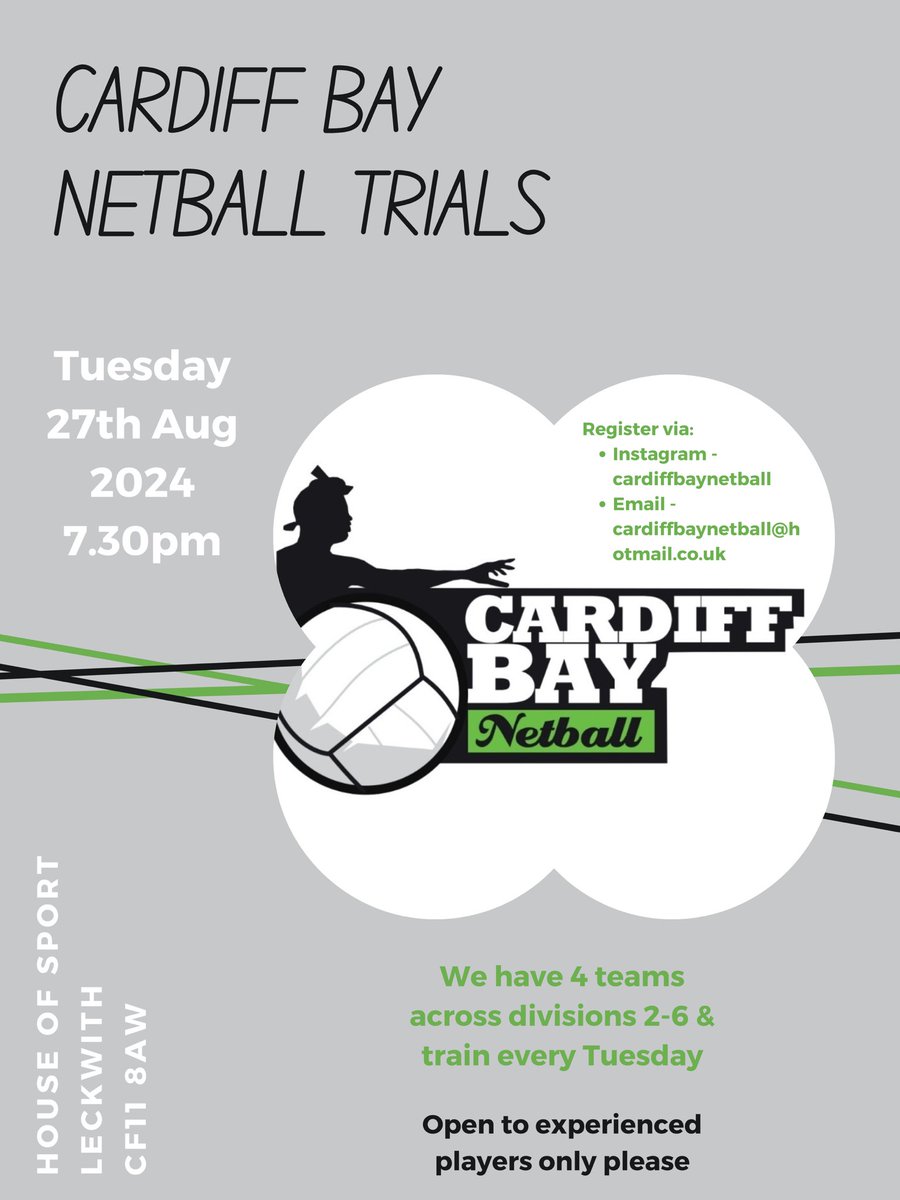 Cardiff Bay Netball tweet media