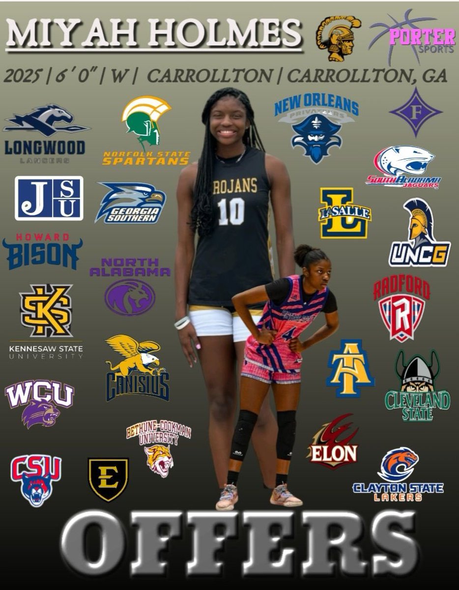 To God Be The Glory. With many sacrifices the game that I love has blessed me with great opportunities. Thanks to all the schools that believed in me. I’m grateful for the relationships I have built. Top schools coming soon! 
<a href="/PorterSports1/">Porter Sports</a> <a href="/HoopsTrojan/">Carrollton Trojans WBB</a>