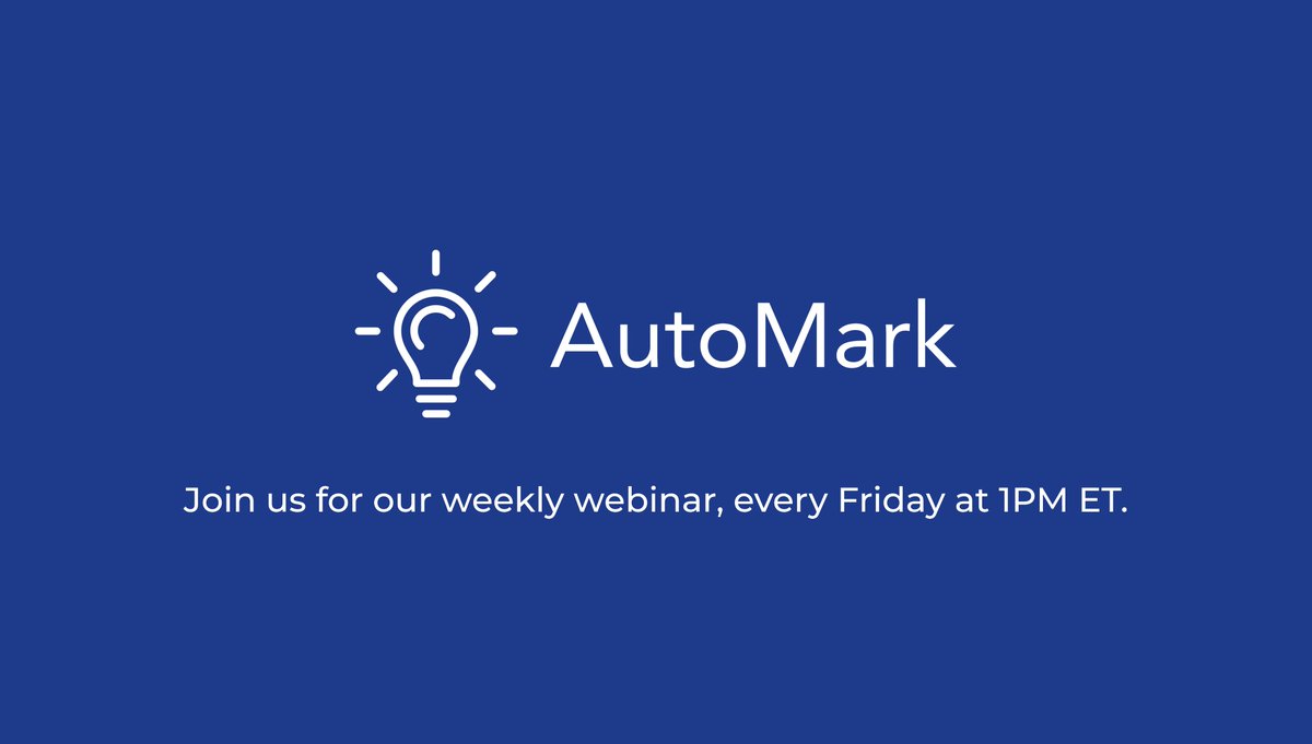 automark_io's tweet image. Teachers! Join our weekly AutoMark webinar every Friday at 1PM ET. Learn how to streamline grading, get your questions answered, and discover new ways to save time. Sign up here: calendly.com/holden-m/autom… 

#EdTech #TeacherTools