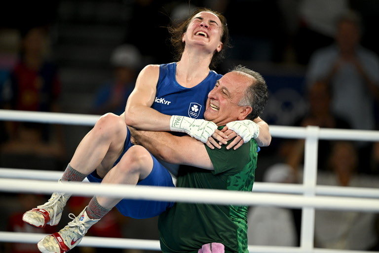 Zaur Antia 🇬🇪 

Directly involved in 10 Irish Olympic medals across 5 Olympic Games.

An Irish legend ☘️ 

An immigrant to Ireland and we’re blessed to have him!