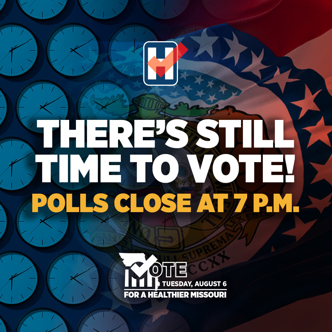 There's still time to vote in Missouri's primary election! Polls close at 7 p.m. If you are in line by 7 p.m., stay in line! You have the right to cast a ballot.

Primary elections matter. Make your voice heard!
📍 Find your polling place: voteroutreach.sos.mo.gov/portal/