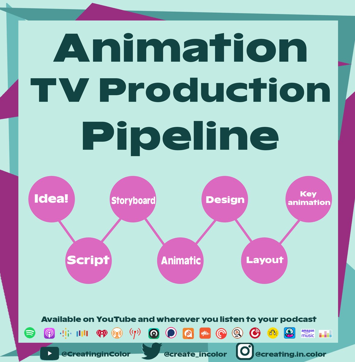 Creating in Color tweet media