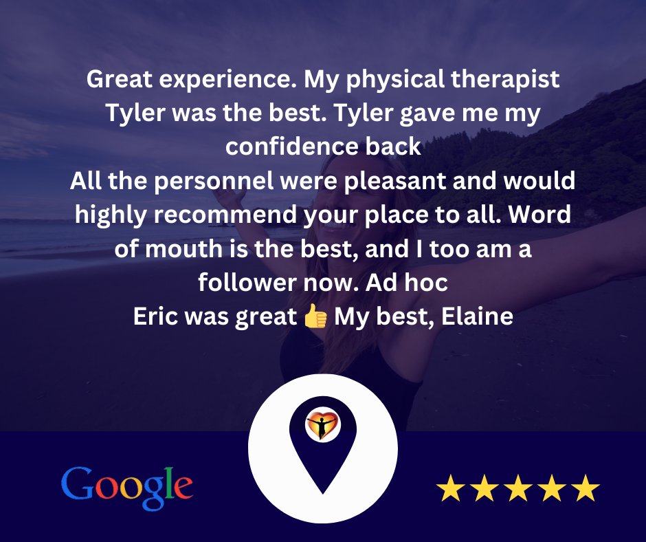 🌟 Success Story Spotlight! 🌟 At Houghton PT, our mission is to help you regain not only your physical health but also your confidence. Thank you, Elaine, for your kind words! If you're ready to get your confidence back, come see us. Let's achieve great things together!