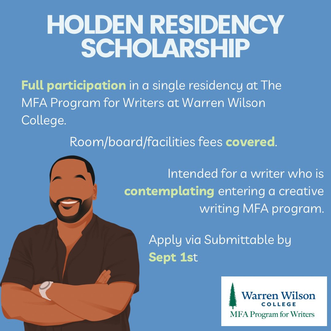 WarrenWilsonMFA's tweet photo. If you’re a writer of color debating the MFA journey, we invite you to apply! You’ll enjoy classes, lectures, workshops, and more. A great introduction to Warren Wilson and the low-res MFA model.
#writersofcolor #bipocwriters #asianwriters #blackwriters #latinxwriters #lowresmfa https://t.co/zcOVbxkgBm