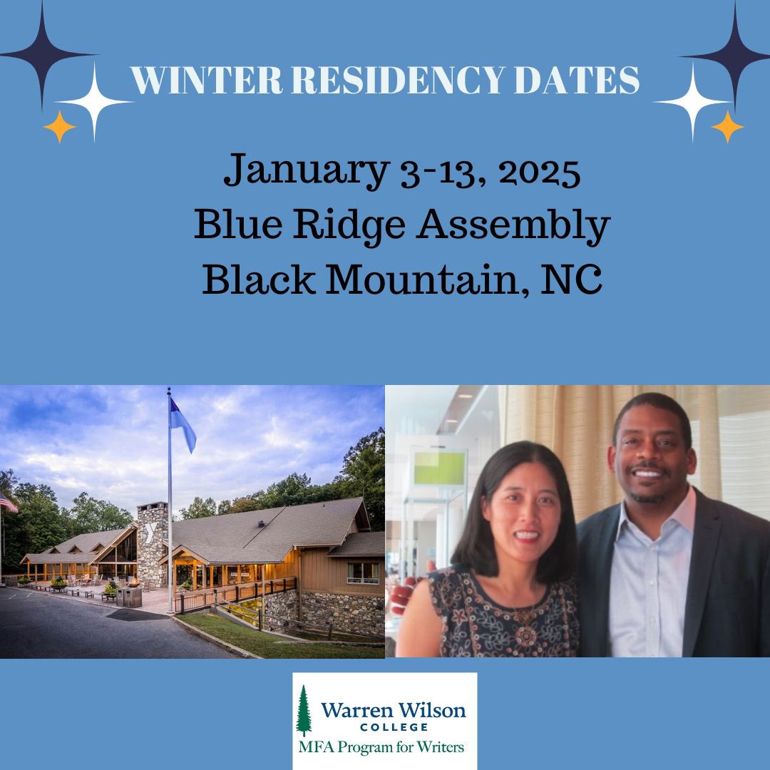 WarrenWilsonMFA's tweet photo. If you’re a writer of color debating the MFA journey, we invite you to apply! You’ll enjoy classes, lectures, workshops, and more. A great introduction to Warren Wilson and the low-res MFA model.
#writersofcolor #bipocwriters #asianwriters #blackwriters #latinxwriters #lowresmfa https://t.co/zcOVbxkgBm