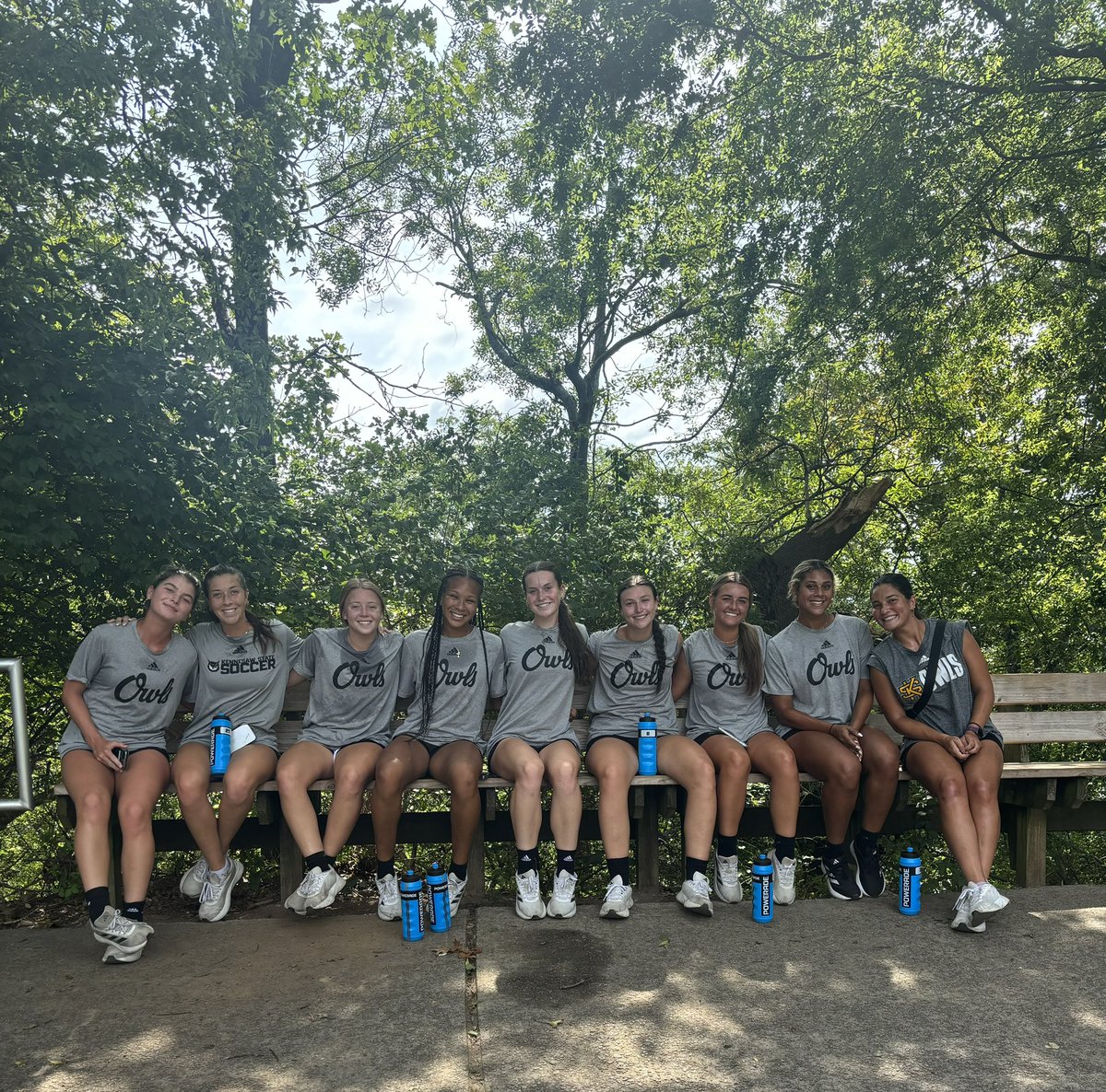 KSUOwlsWSOC's tweet photo. Mountain climbed ⛰️

Our team took on Kennesaw Mountain this morning 🌅

#HootyHoo🦉 https://t.co/aPkVvFRrbN
