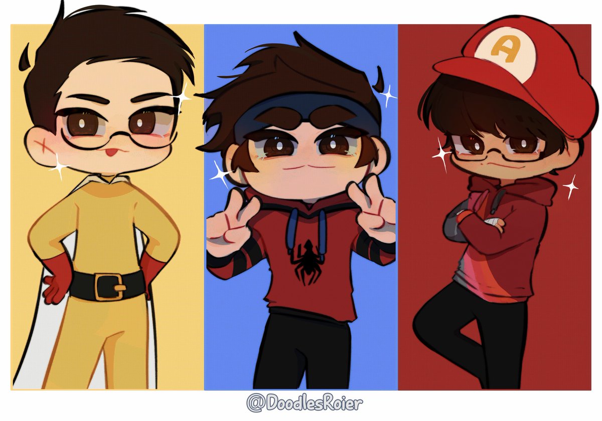 ： D2 🥤🍔🍟

#RoierDoodles #roierfanart #mctriofanart  #Weekoier