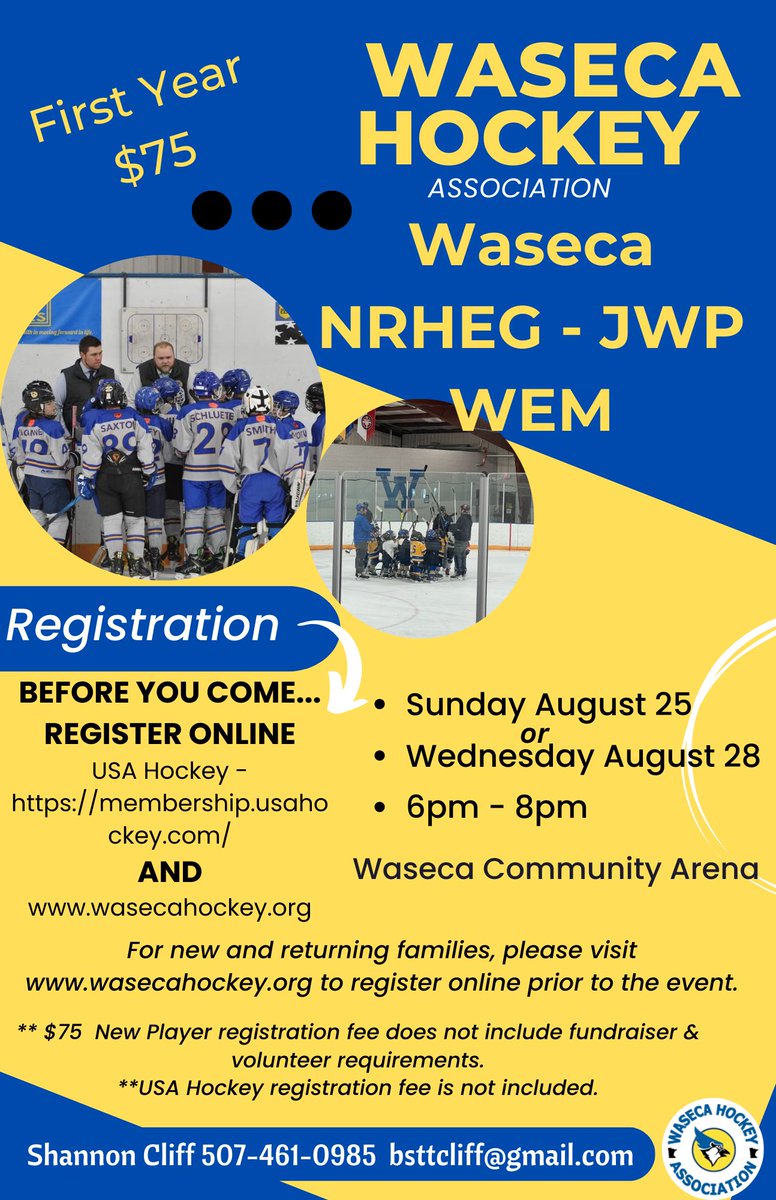 Waseca Youth Hockey (@whahockey) on Twitter photo 