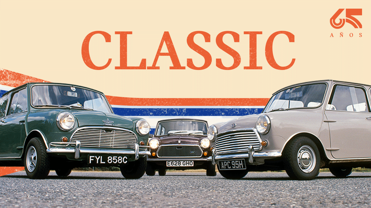 MINImexico's tweet photo. Hace 65 años el Mini Clásico debutó y revolucionó las calles con su diseño compacto e innovador motor delantero. 🚘🕰️ ​
​
▶️ Explora su fascinante origen en 5 #MINIFacts: https://t.co/6RmHisIROC
​
#MINI65Años #BIGLOVE #MINIMexico https://t.co/9IwH1ETuy2