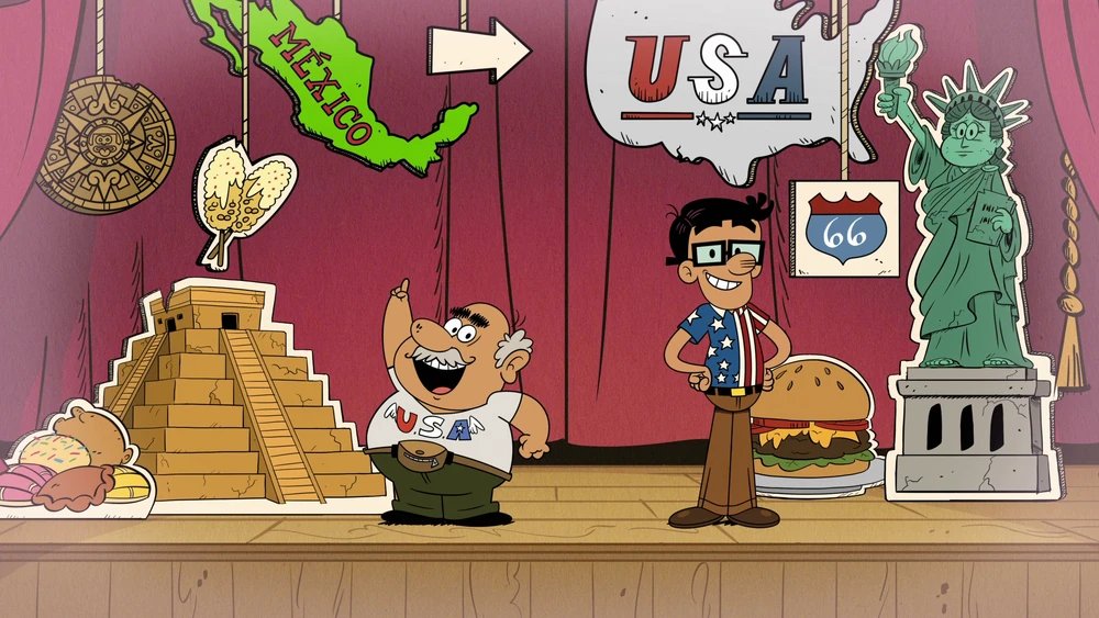 Trijosh1's tweet photo. 3 years ago....
Hector explains the history of the Casagrandes.
#Nickelodeon45 #Nick45 #TheLoudHouse #TheCasagrandes #Casagrandes #TC #TheHistoryoftheCasagrandes #THOTC #AlanForeman #DougRockwell #MichelleLewis #3yearsago #3rdAnniversary #Happy3rdAnniversary https://t.co/SRcnGrIXf6
