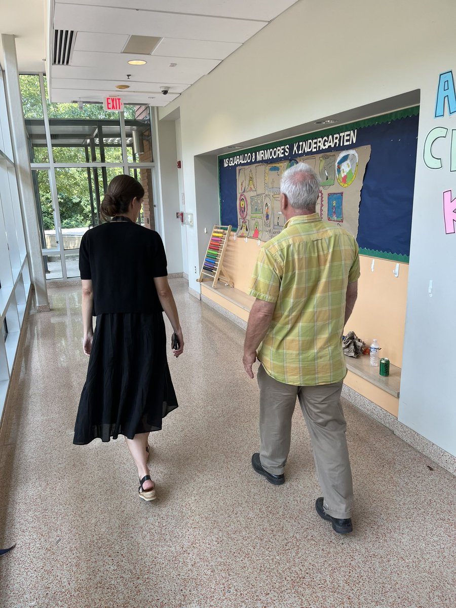 CMFrumin's tweet image. Today I visited Stoddert Elementary and MacArthur High Schools. Thanks to Principals Ms. Lutz and Dr. McCray for hosting the tours. 
It’s critical school facilities are equipped to provide safe environments for all students, and I will continue to tour schools over the next week.