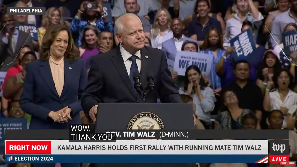 “Don’t ever underestimate teachers.” - Tim Walz